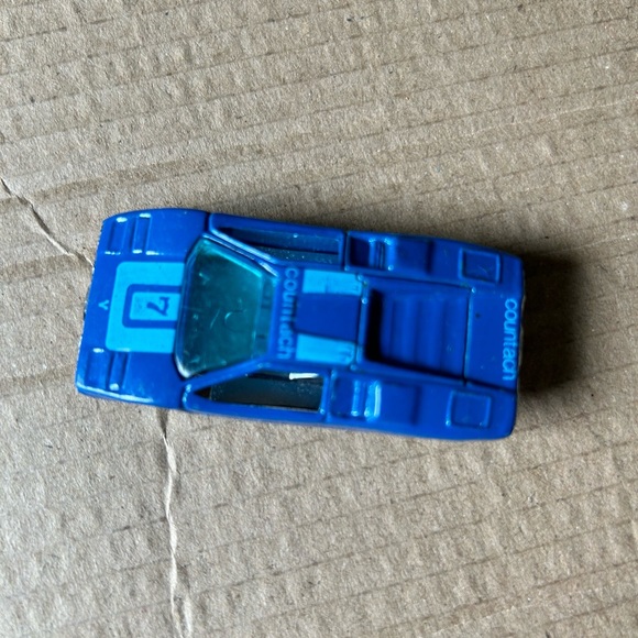 Vintage matchbox blue yellow car race car hot wheels - Picture 2 of 6